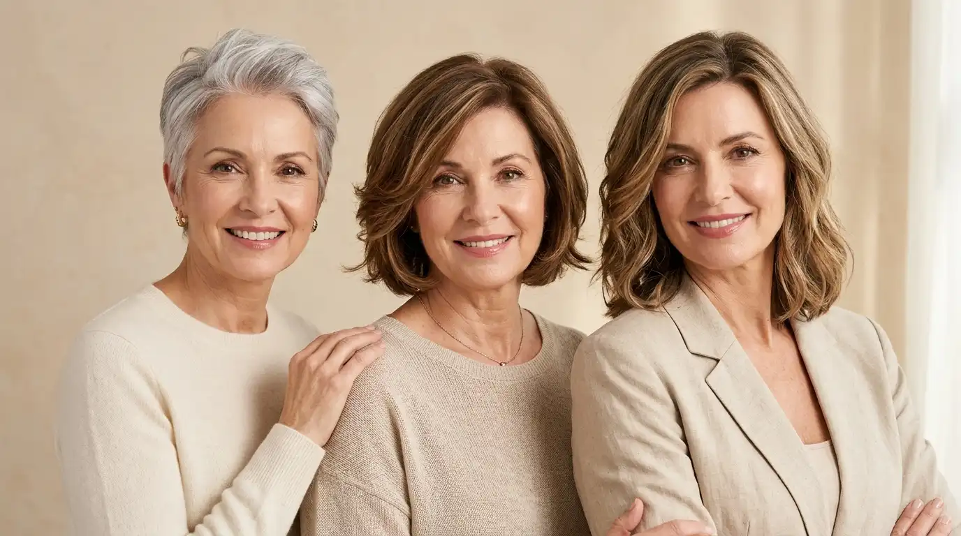 Hairstyles for mature women that look youthful and chic