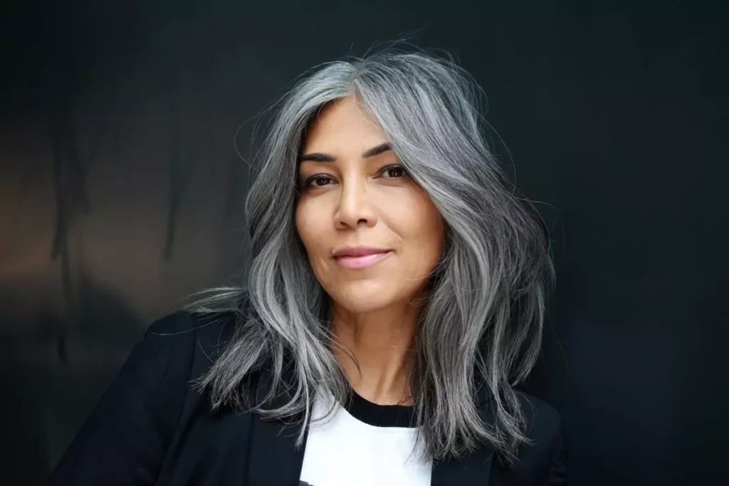 grey hairstyles for women over 50
