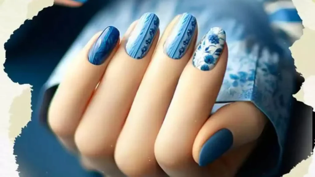 Blue Nail Designs: 10 Cool Trending Manicure Ideas for This Season