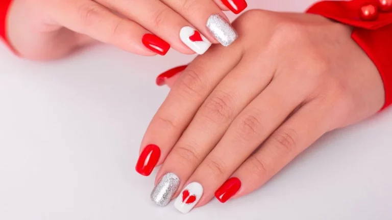 nails for valentine's day