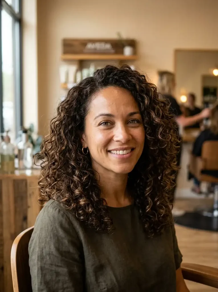 Natural hair colors for curly hair