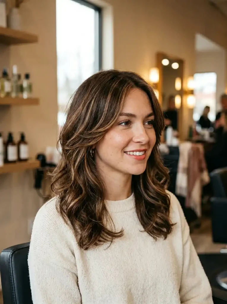 Butterfly layers with soft highlights