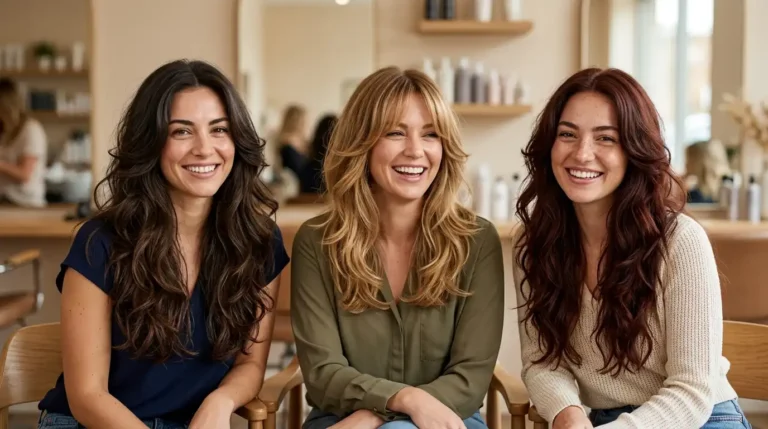 Butterfly layers hair ideas for soft volume