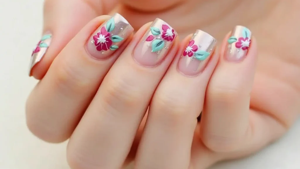 spring nail designs for short nails