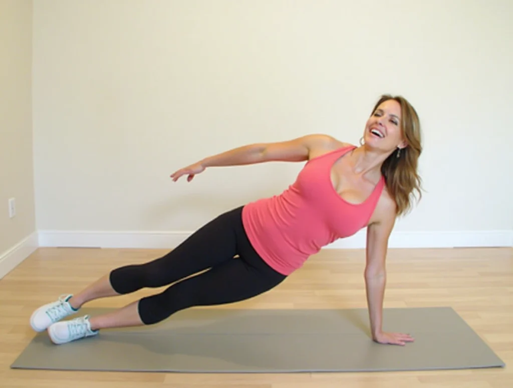 Side Plank Leg Lift: Build Core Strength and Endurance