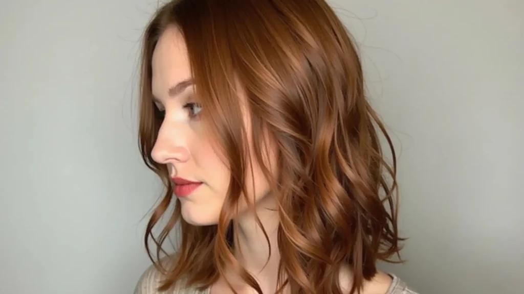 light auburn hair color