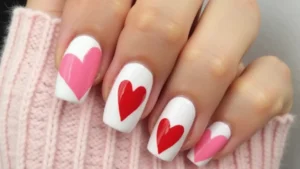 nails for valentines