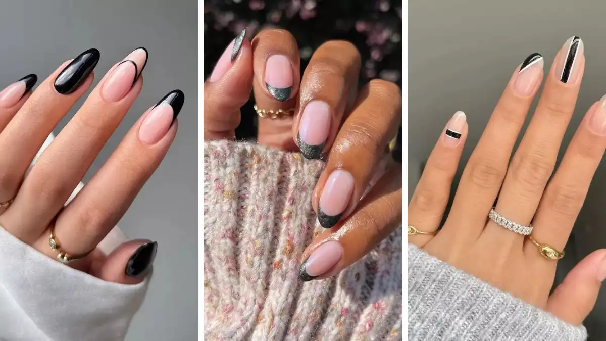 black nail designs