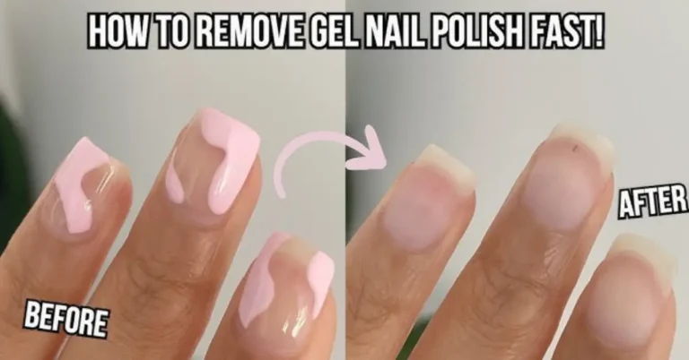 how to remove gel nail polish