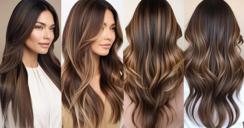 balayage long hair