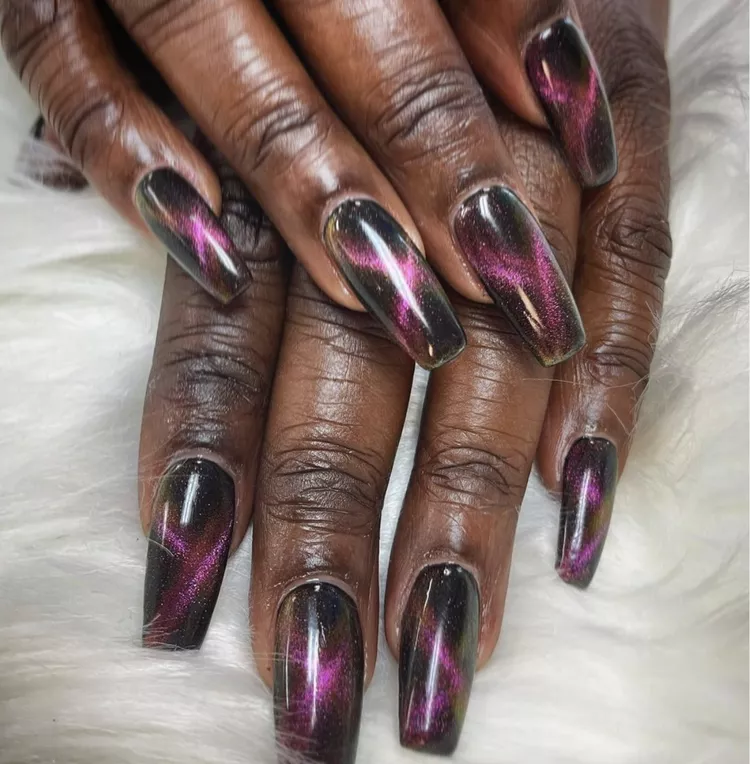 cat eye nails