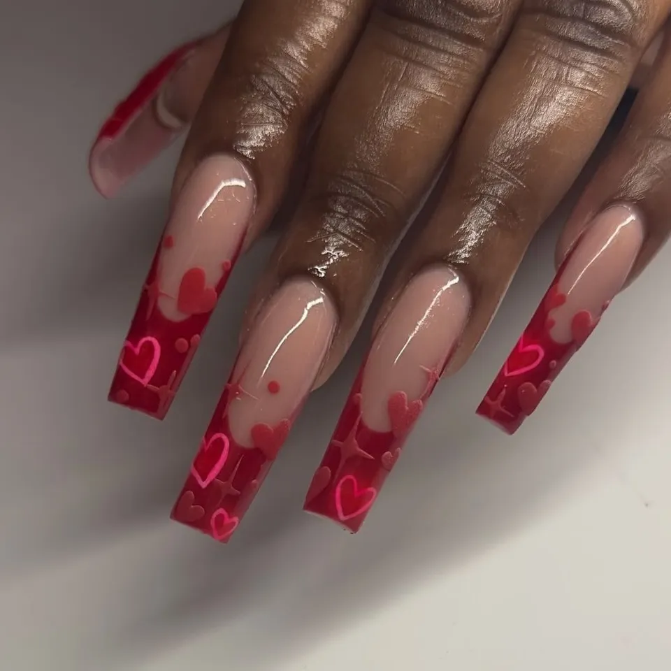 valentines day nail