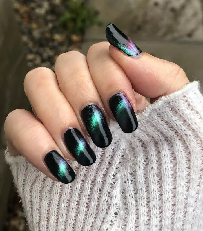 cat eye nails