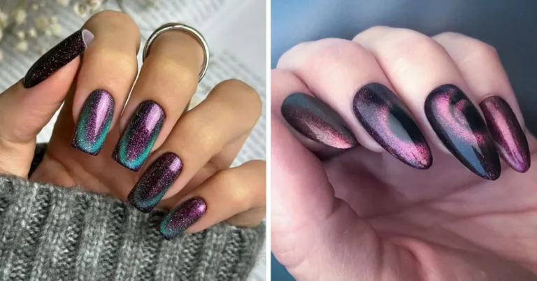 cat eye nails