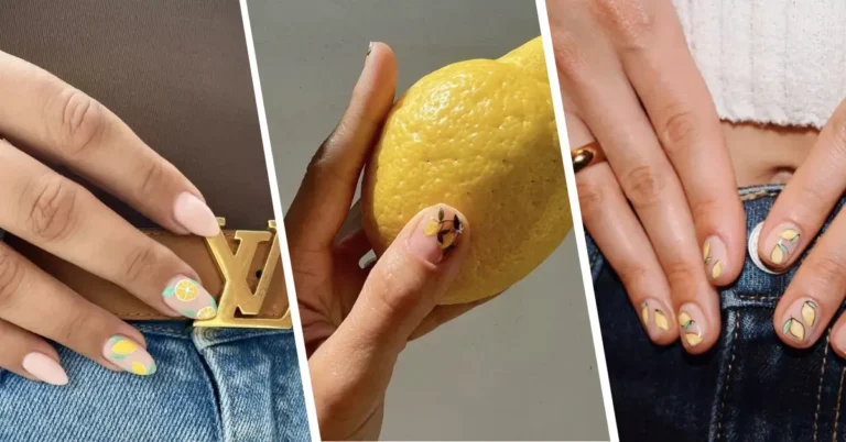 lemon nails