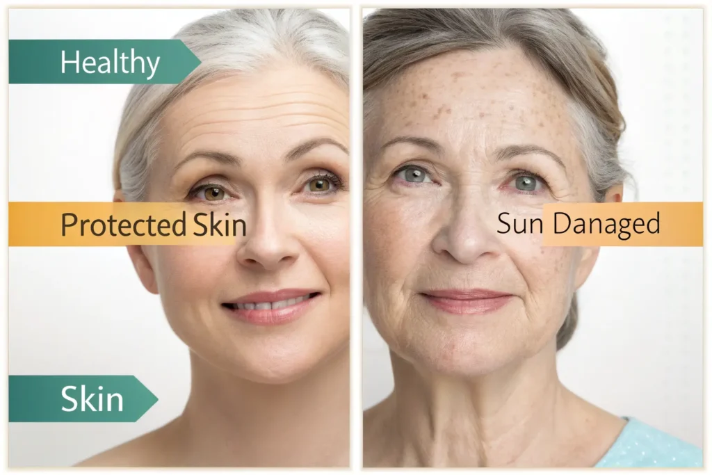 sunscreen for watching TV