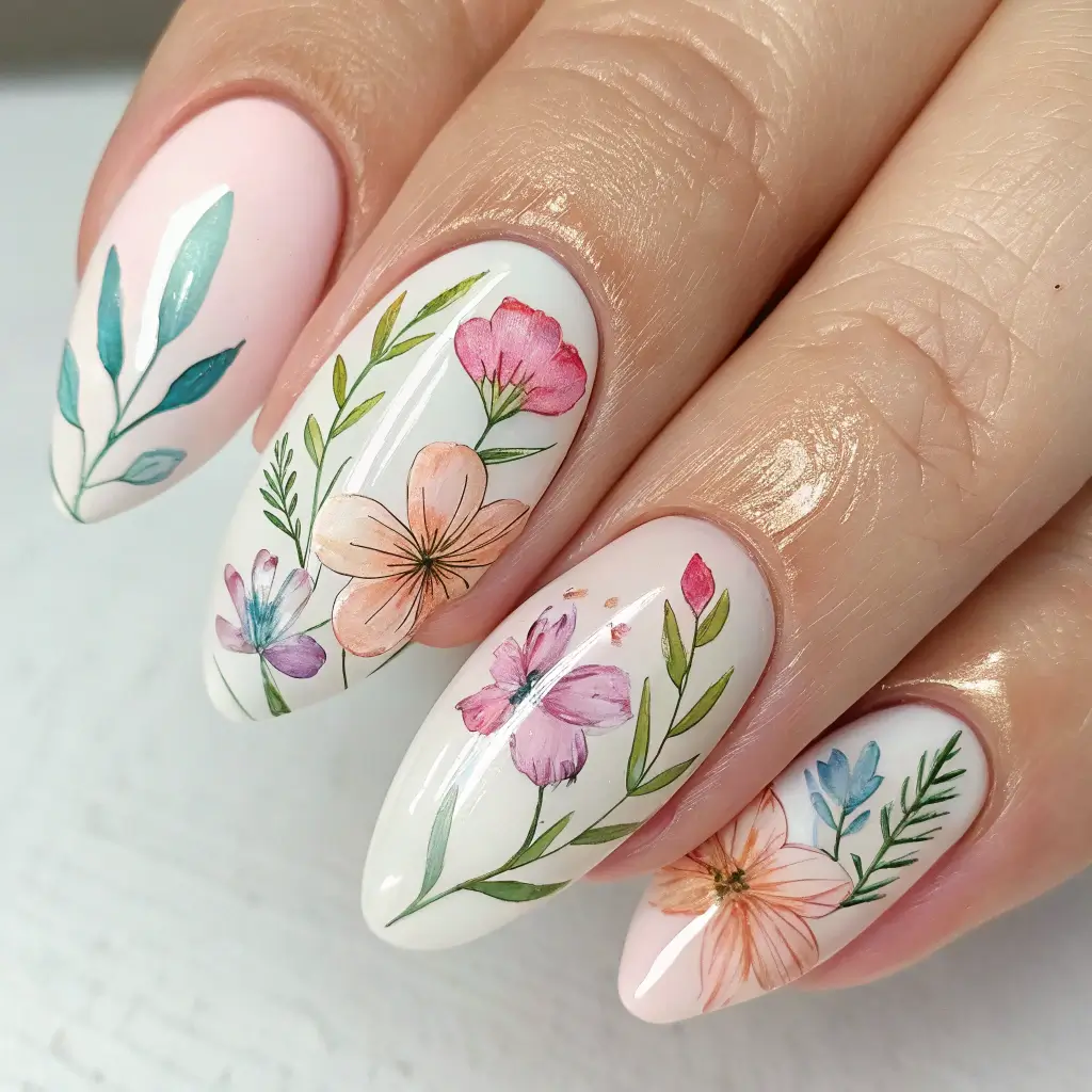 Almond Nail Designs