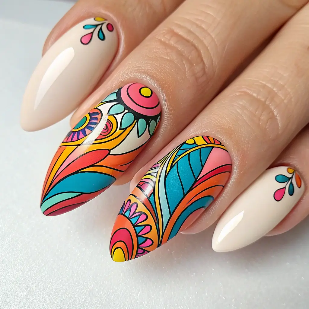 Almond Nail Designs
