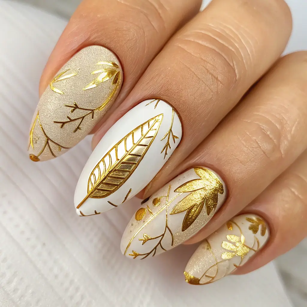 Almond Nail Designs