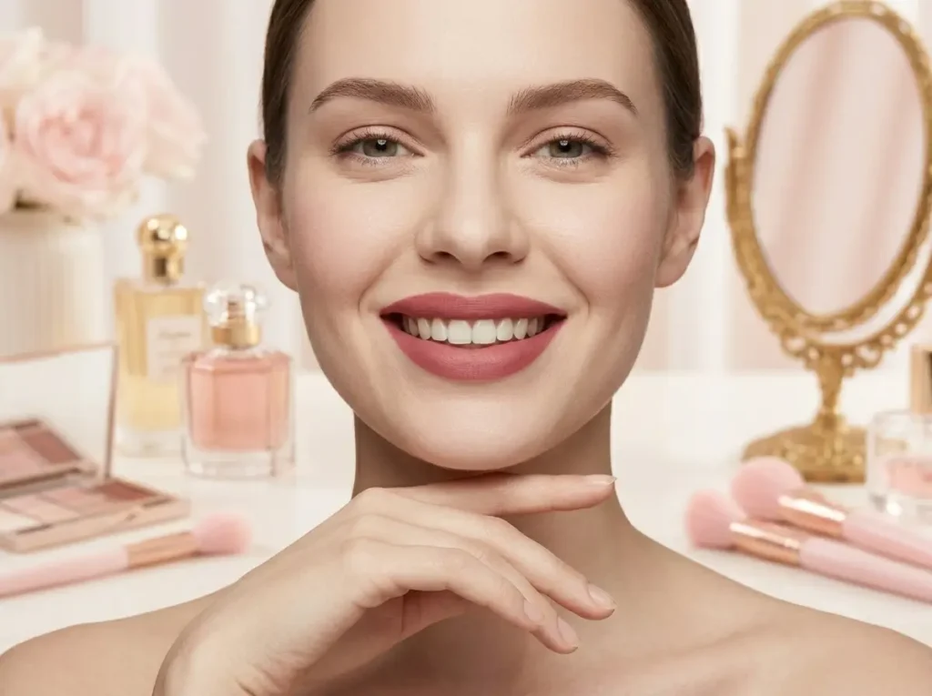 Flawless matte lipstick final result after following the step-by-step guide.