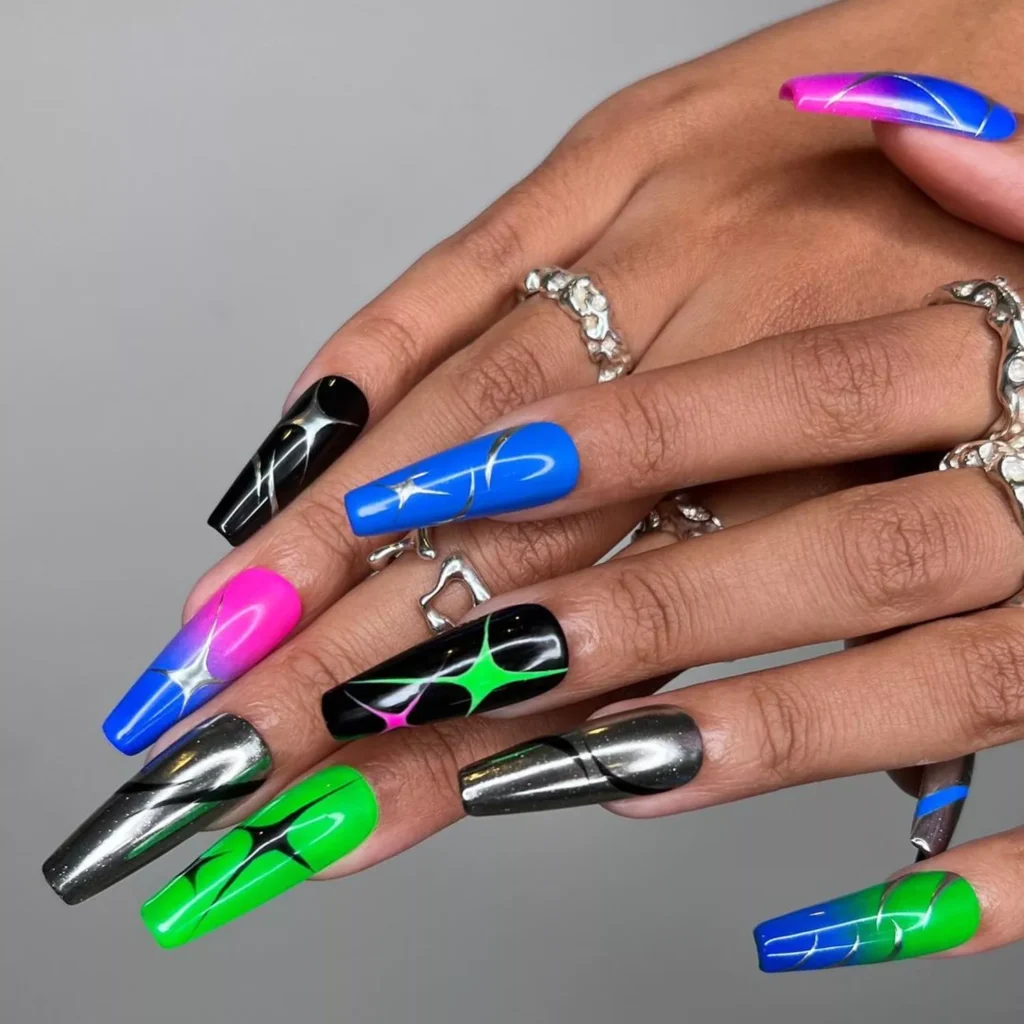 acrylic nail shapes