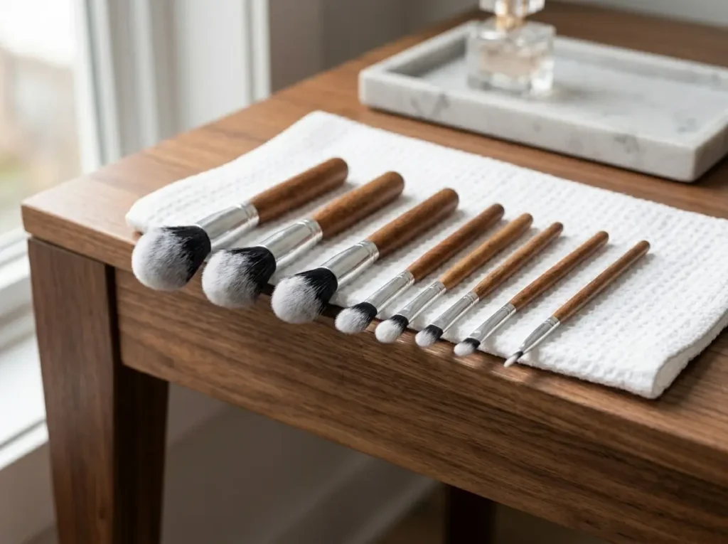 how to clean makeup brushes