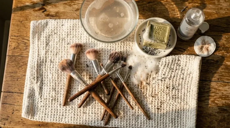 how to clean makeup brushes​