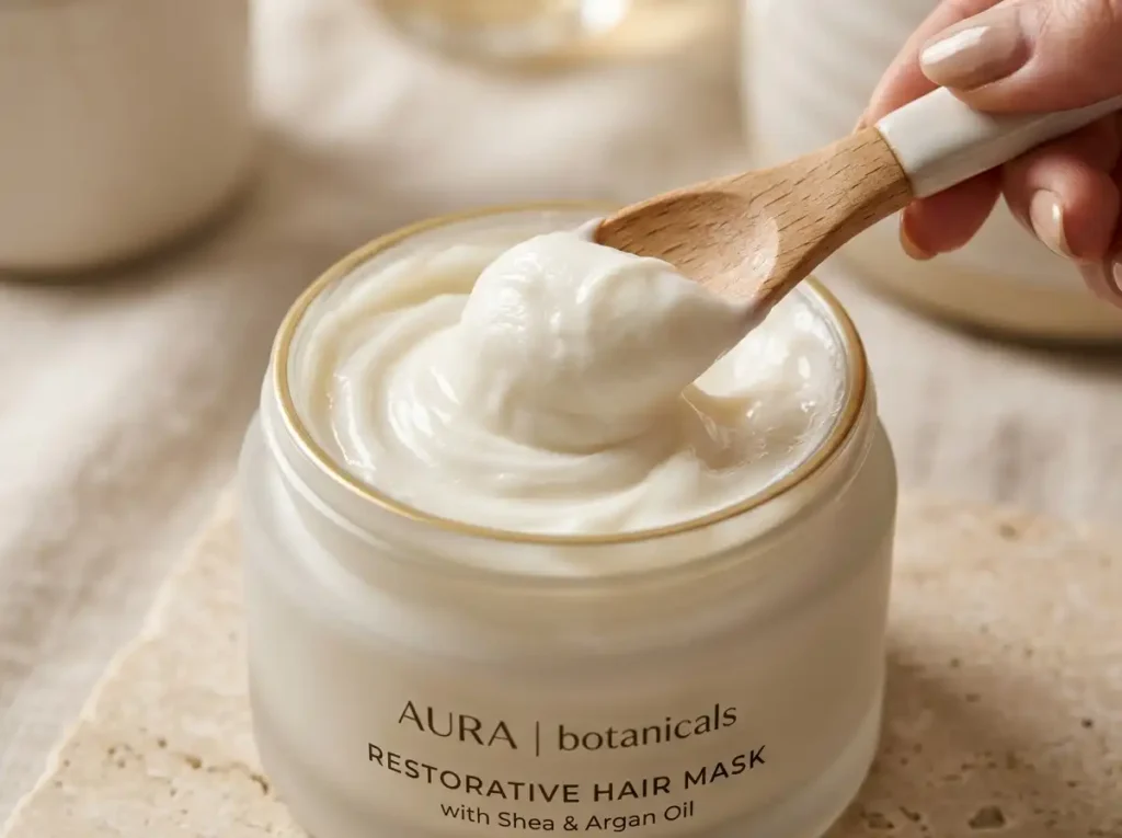 Deep conditioning after using a clarifying shampoo to restore moisture.