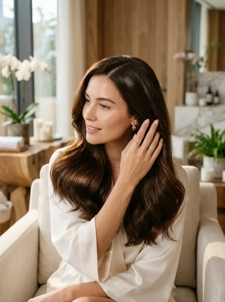 scalp massage for gentle hair care and growth
