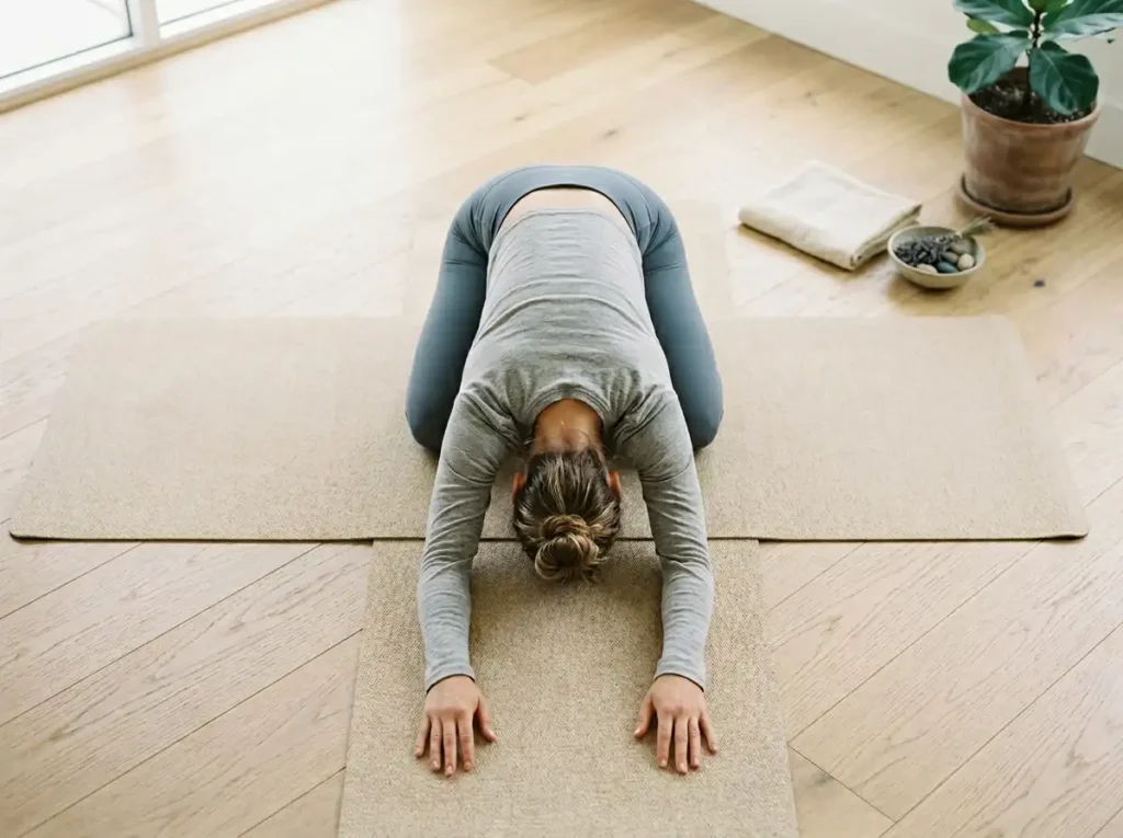What to do for back pain: restorative stretches and recovery.