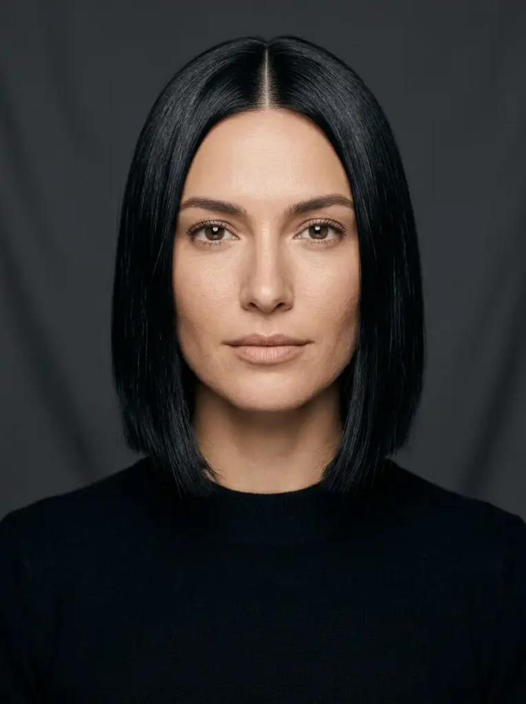 Sleek glass hair trends bob for straight hair